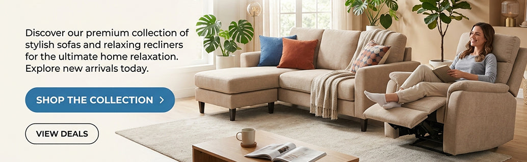 Sofas & Recliners Online India-Fabric & Sofa Sets,Corner Sofas,Fabric & Leather Recliner-The Maark Trendz Tamil Nadu