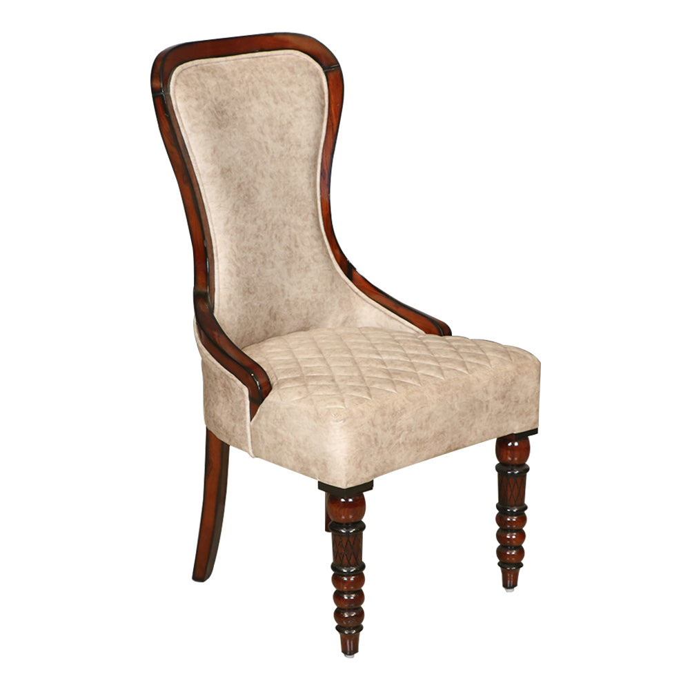 MAARK MARBLE TOP 8 SEATER DINING SET 4 BALL