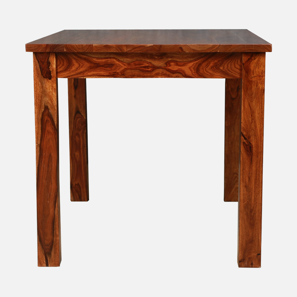 MAARK SHEESHAM WOOD 4 SEATER DINING SET (3.75*2.5) 1107 NATURAL FINISH SV