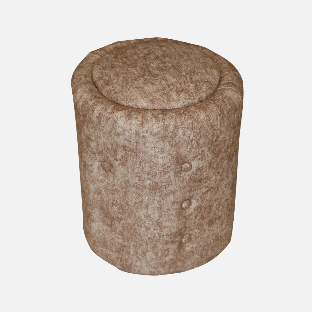 MAARK U SHAPE FABRIC CORNER SOFA 12 SEATER LUX WITH PUFFY BROWN COLOUR