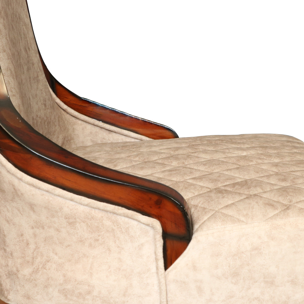 MAARK MARBLE TOP 8 SEATER DINING SET 4 BALL