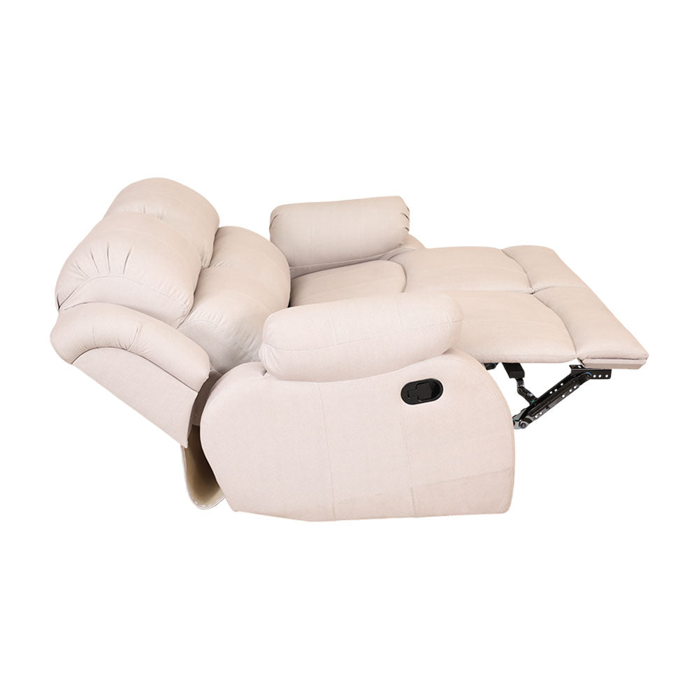 MAARK MANUAL RECLINER FABRIC SOFA SET (3+2R) F211