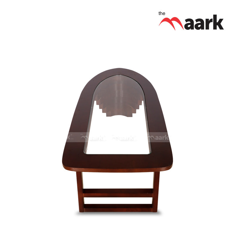 MAARK GLASS TOP COFFEE TABLE CTG-CC120 HT