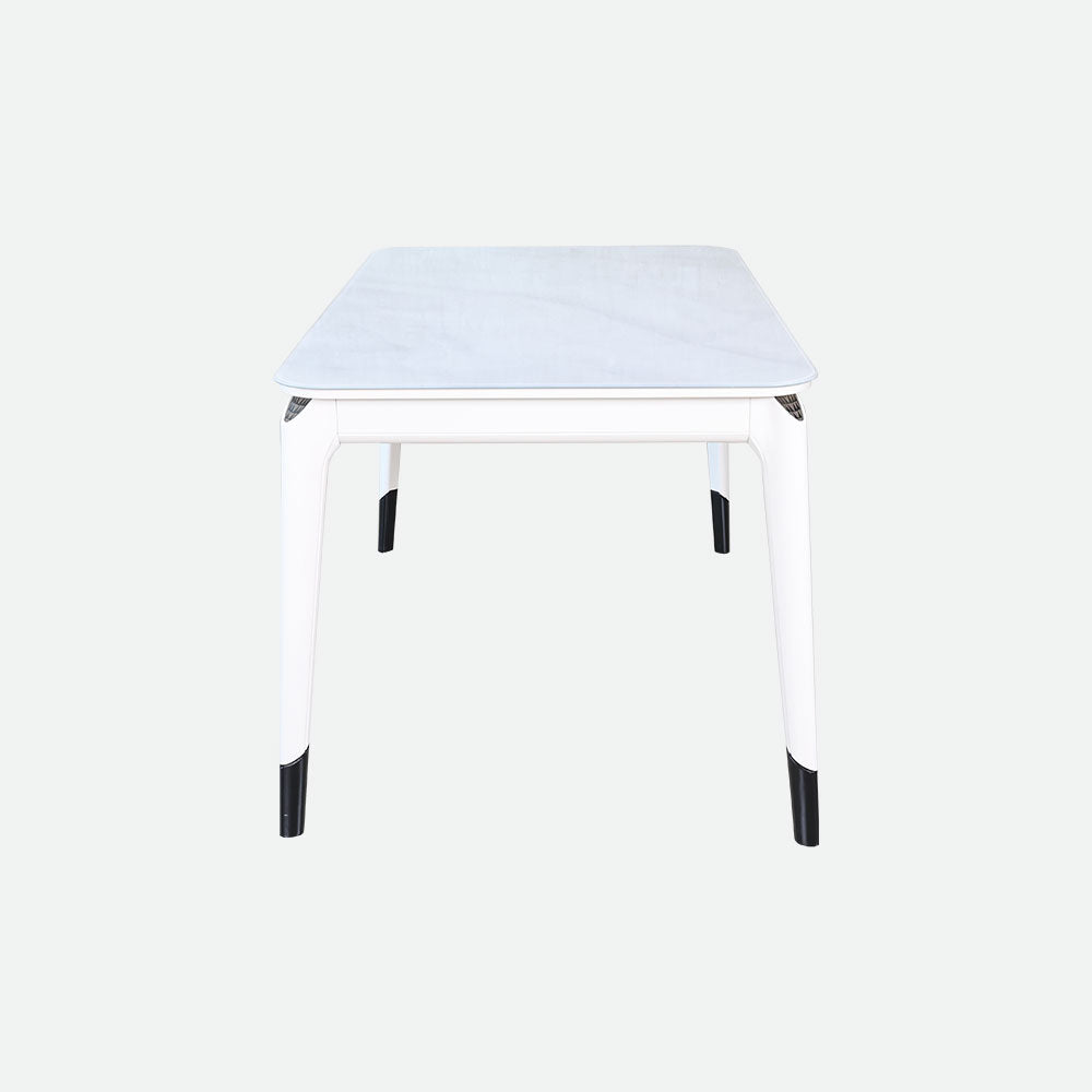 MAARK MARBLE TOP 4 SEATER DINING SET B3-196-7 HT