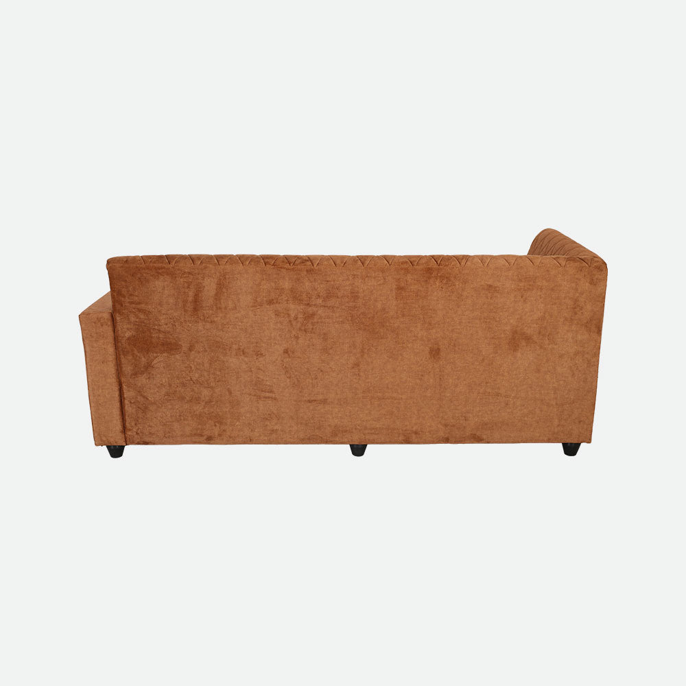 MAARK FABRIC CORNER SOFA (4+C+2) HONEY