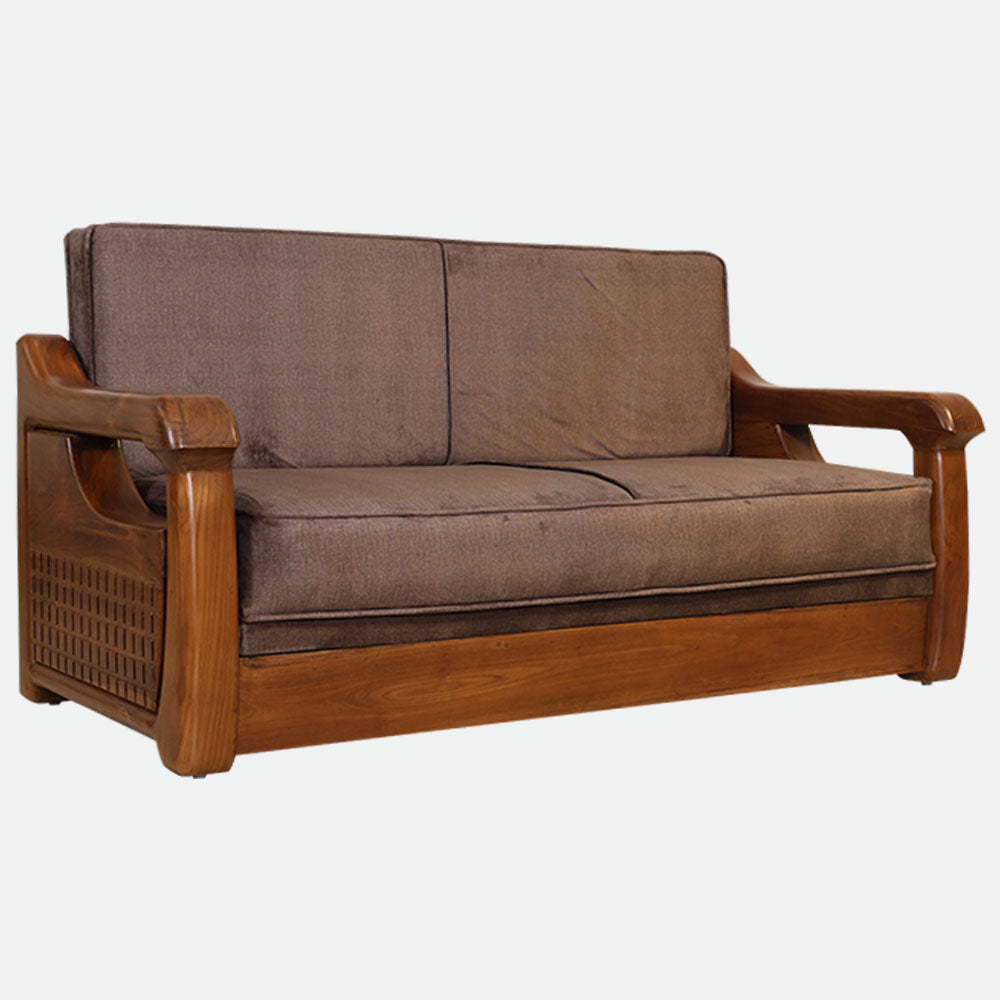 MAARK WOODEN SOFA SET (3+2+1) 002 GI