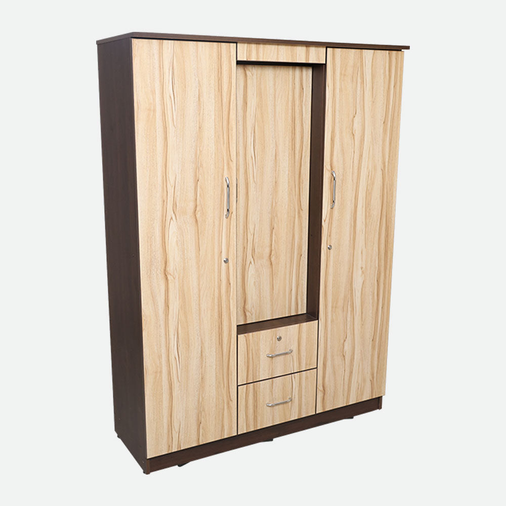 MAARK 3 DOOR WARDROBE TF WITH DRESSER