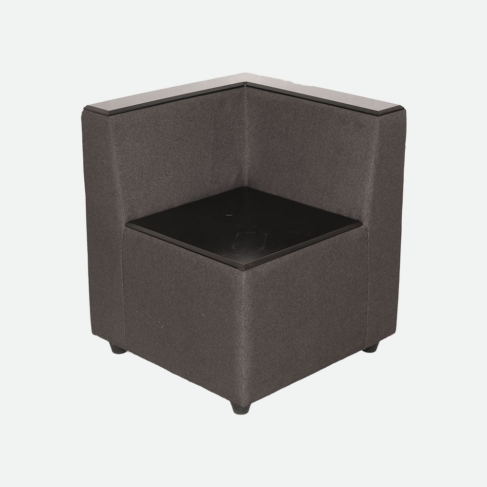 MAARK FABRIC CORNER SOFA 8 SEATER HEADREST