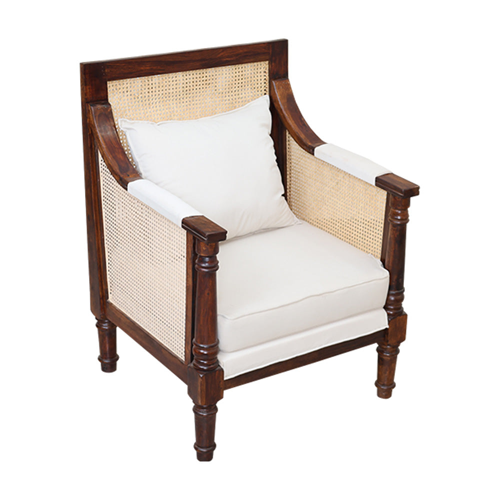 MAARK SHEESHAM WOOD SOFA SET WITH COFFEE TABLE (3+1+1) KENWOOD