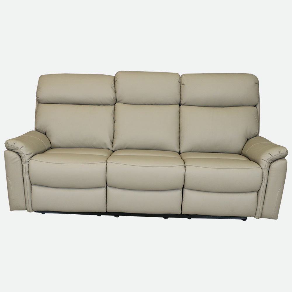 MAARK MOTORIZED RECLINER LEATHER SOFA SET (3R+2R+1R) EXCEL ARIES MALT COLOUR HT