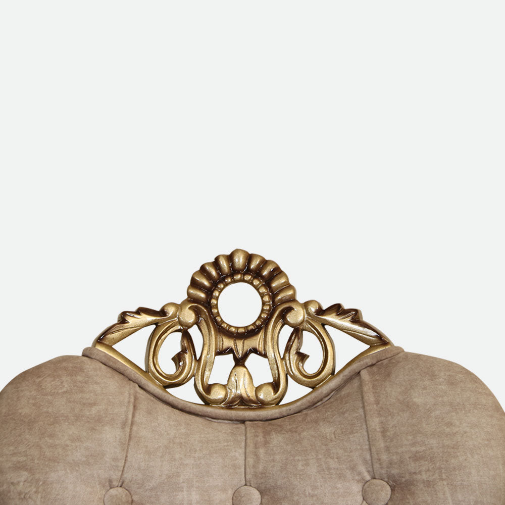 MAARK MARBLE TOP 6 SEATER DINING SET 6041 TD