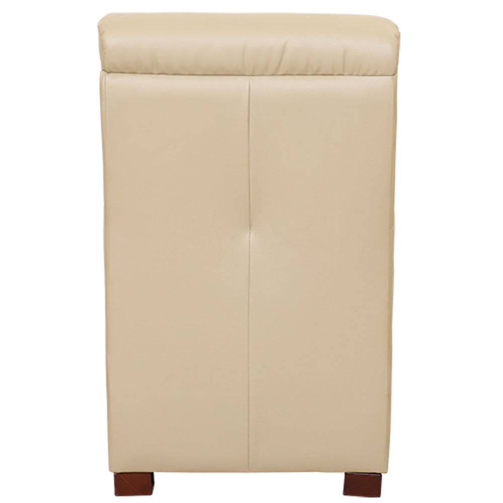 MAARK LEATHERETTE CORNER SOFA 5 SEATER DEMOS MOCHA COLOUR HT