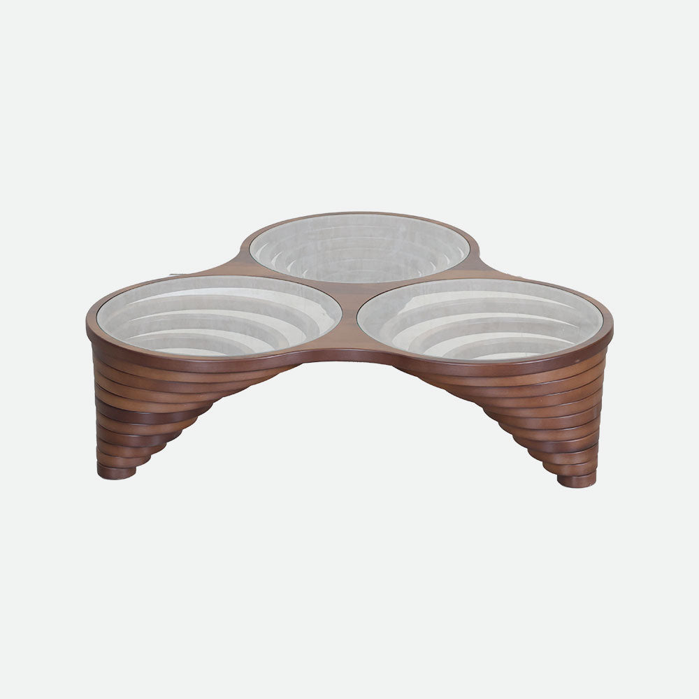 MAARK GLASS TOP COFFEE TABLE CTG-003 HT