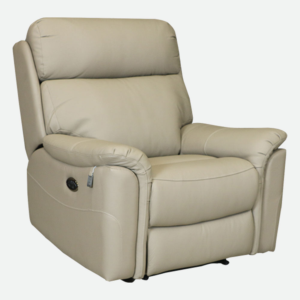 MAARK MOTORIZED RECLINER LEATHER SOFA SET (3R+2R+1R) EXCEL ARIES MALT COLOUR HT