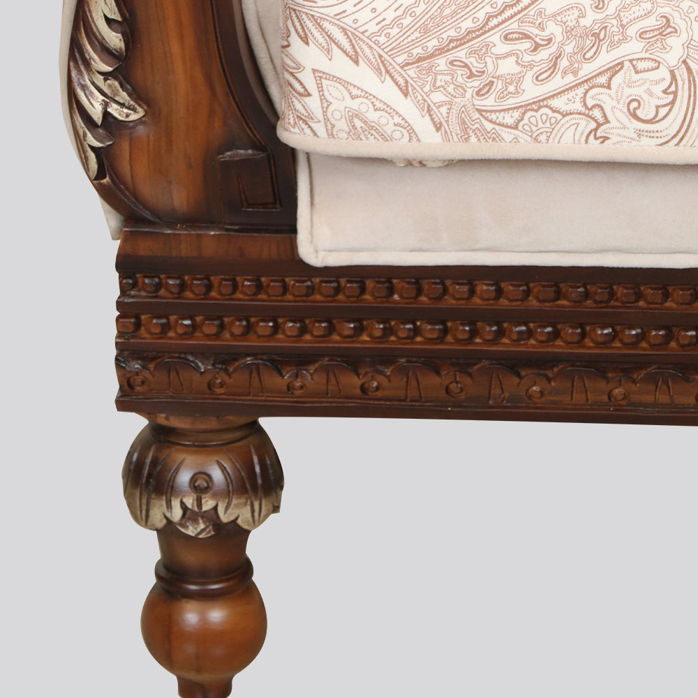 MAARK PALACE SOFA SET (3+1+1+SETTY+SETTY+DIWAN) WITH COFFEE TABLE CLASSIC BF
