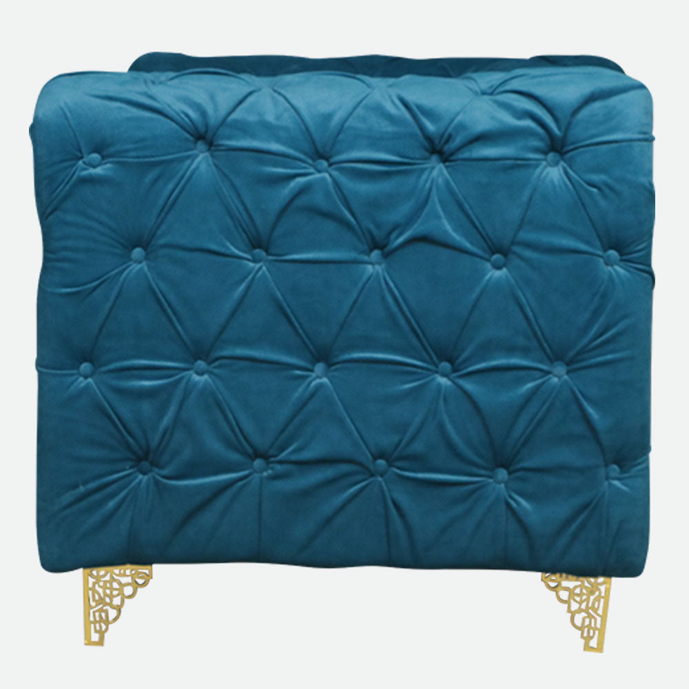 MAARK FABRIC SOFA SET (3+1+1) 912 BLUE COLOUR