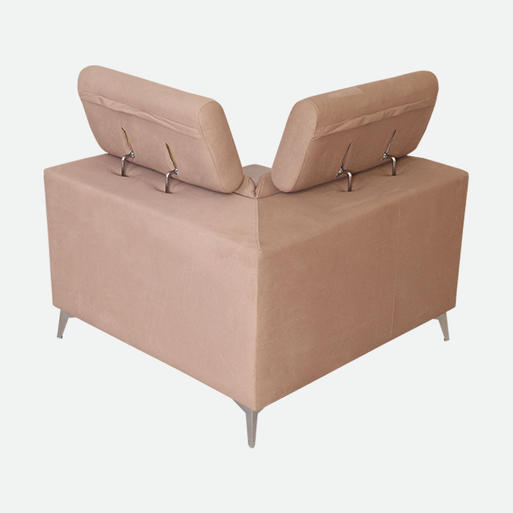 MAARK FABRIC CORNER SOFA 6 SEATER ROYCE