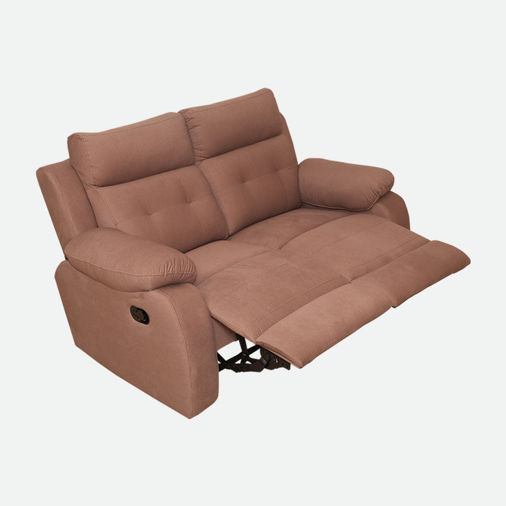 MAARK MANUAL RECLINER FABRIC SOFA SET (3+2) GALAXY