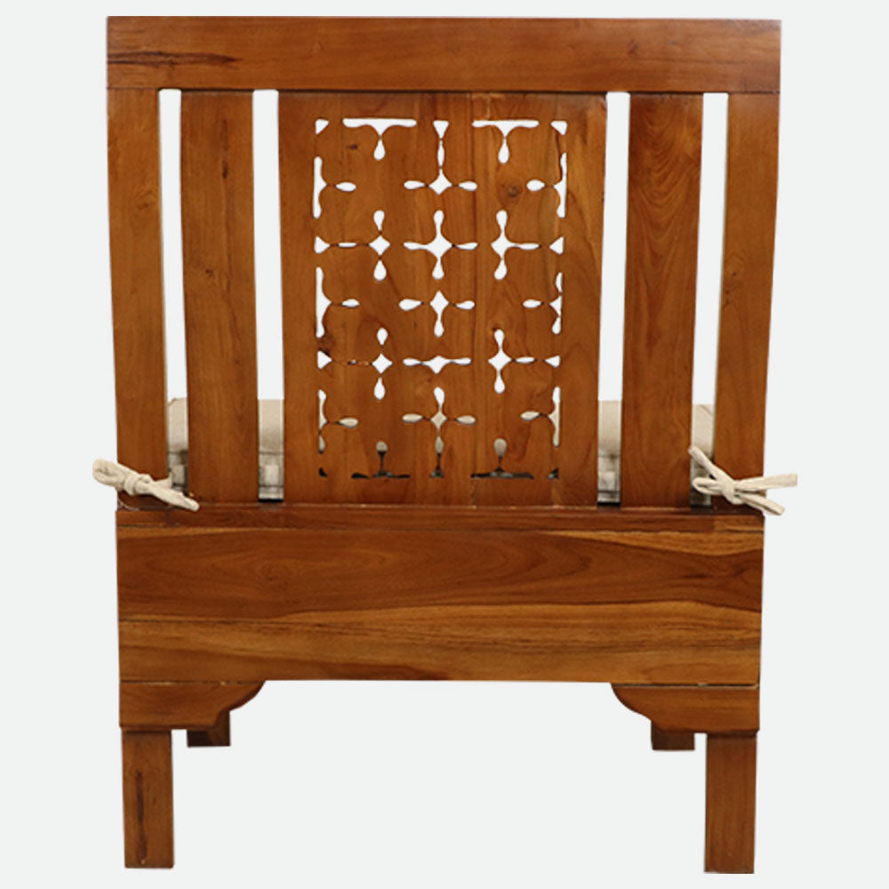 MAARK WOODEN CORNER SOFA 5 SEATER SEMANGI WITH COFFEE TABLE HT