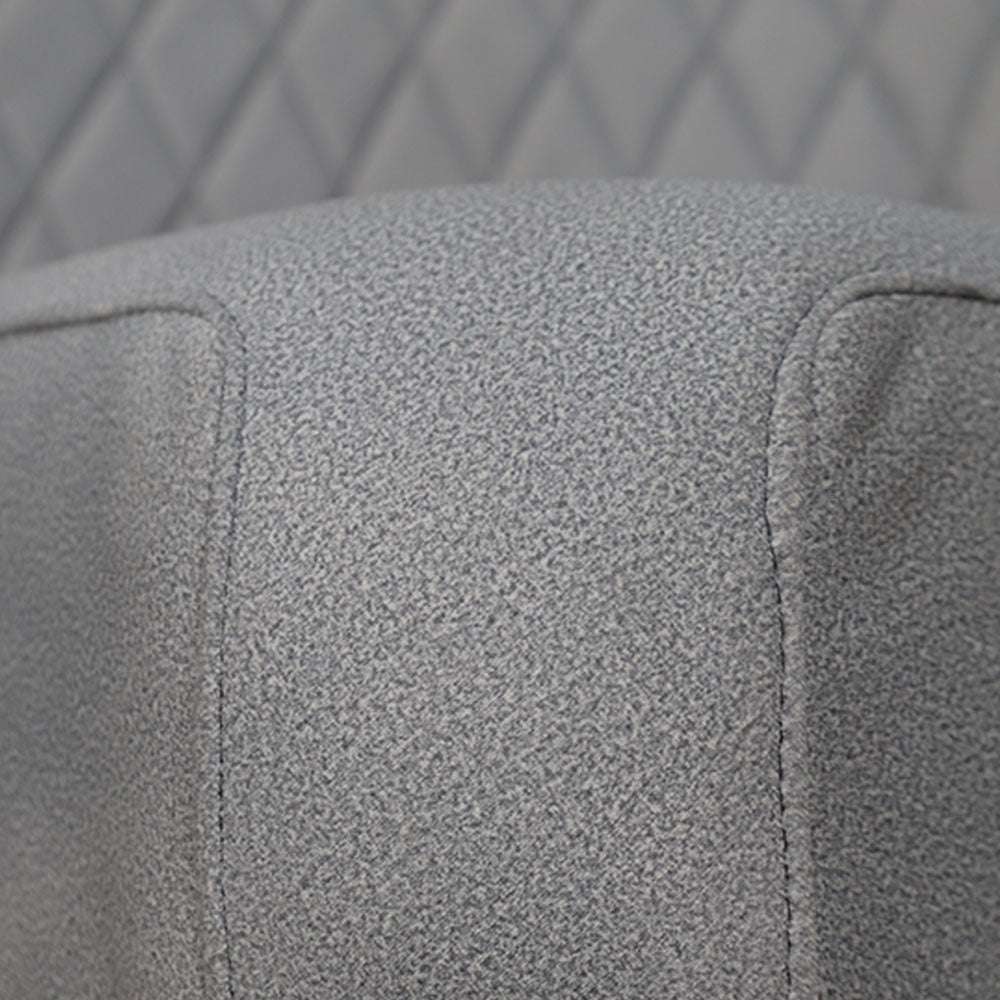 MAARK FABRIC CORNER SOFA 5 SEATER CAMEL BACK