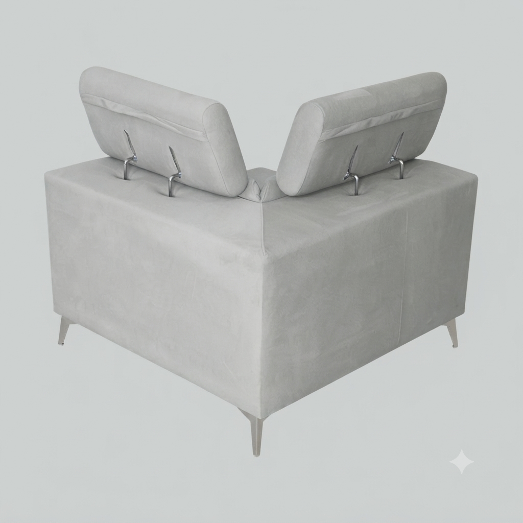 MAARK FABRIC CORNER SOFA 6 SEATER ROYCE