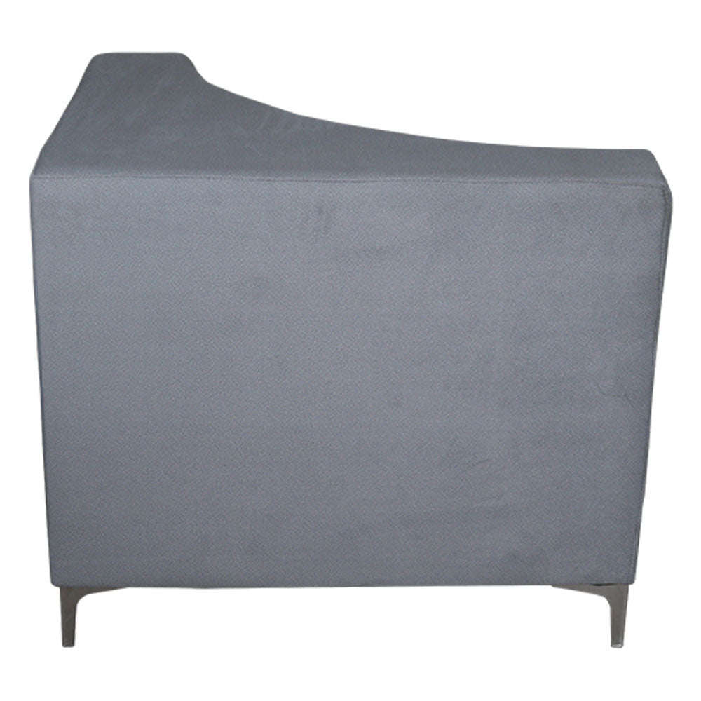 MAARK FABRIC CORNER SOFA 5 SEATER CAMEL BACK