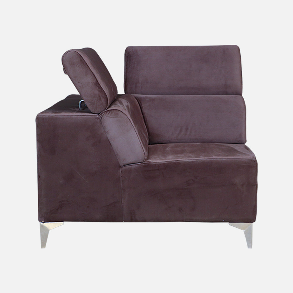 MAARK FABRIC CORNER SOFA 6 SEATER ROYCE
