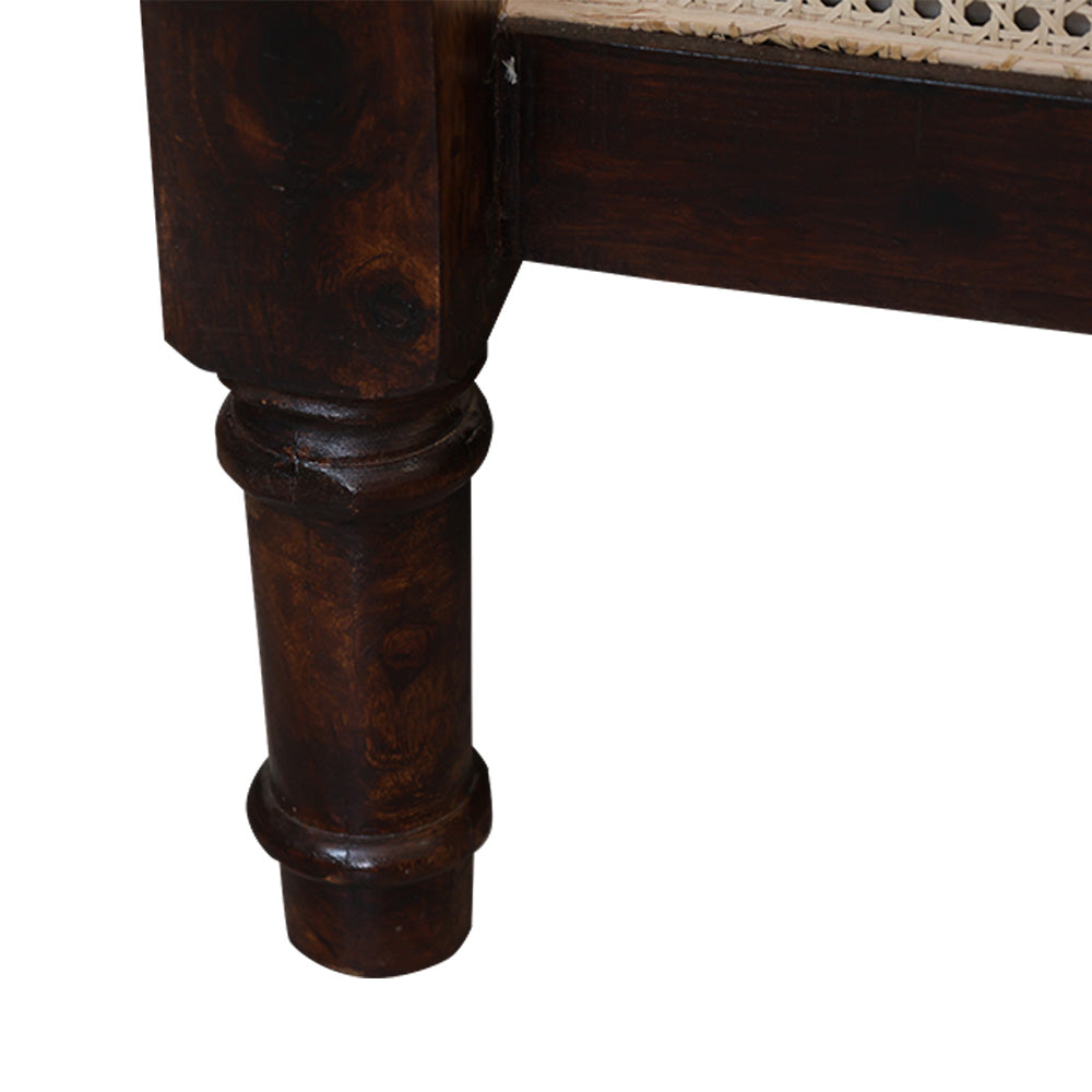 MAARK SHEESHAM WOOD SOFA SET WITH COFFEE TABLE (3+1+1) KENWOOD