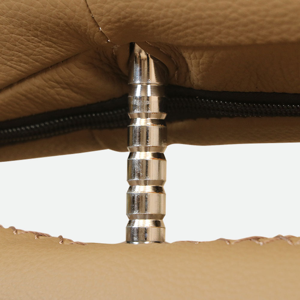 MAARK MOTORIZED RECLINER LEATHER SOFA SINGLE SEATER 76-6194-18 CAPACINO COLOUR HT