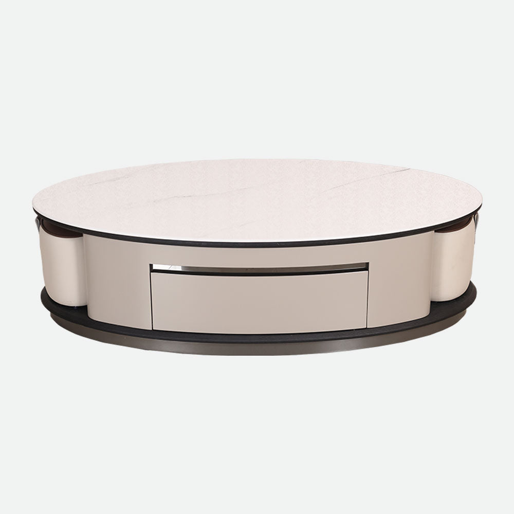 MAARK MARBLE TOP COFFEE TABLE CJ3521 HT