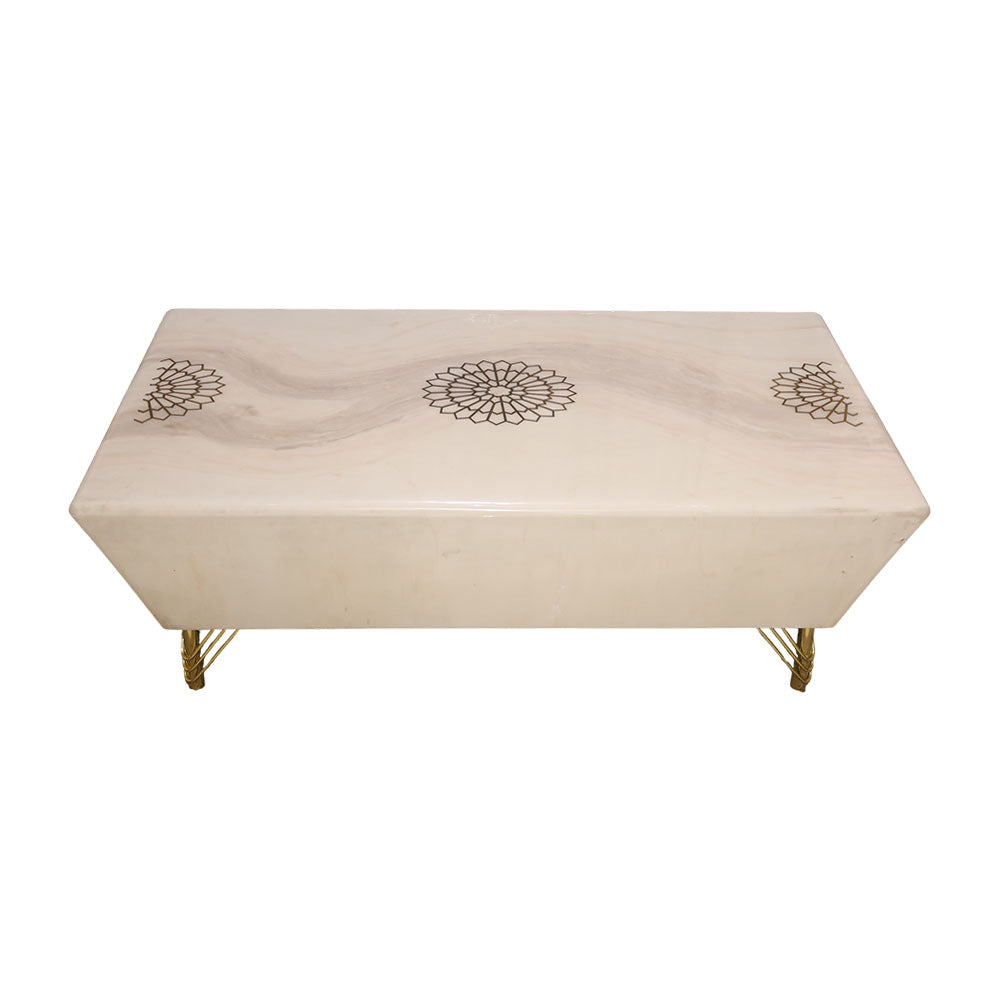 MAARK MARBLE TOP COFFEE TABLE MONALISA SM