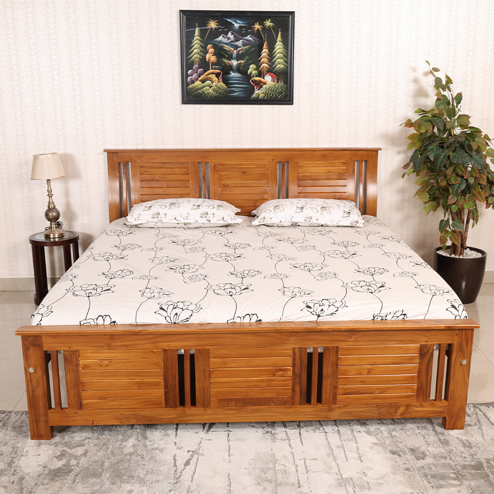 MAARK KING SIZE BED (6*6.25) 248 DC