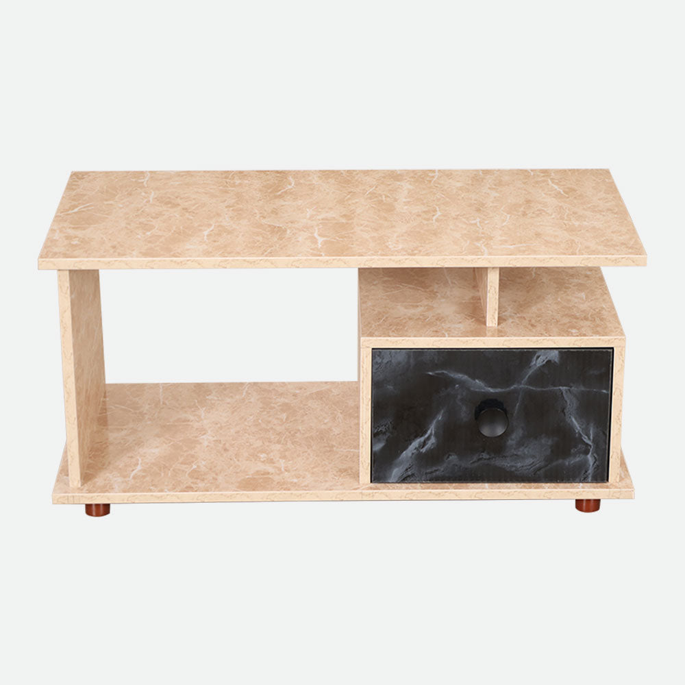 MAARK WOODEN FINISH COFFEE TABLE KUBERK