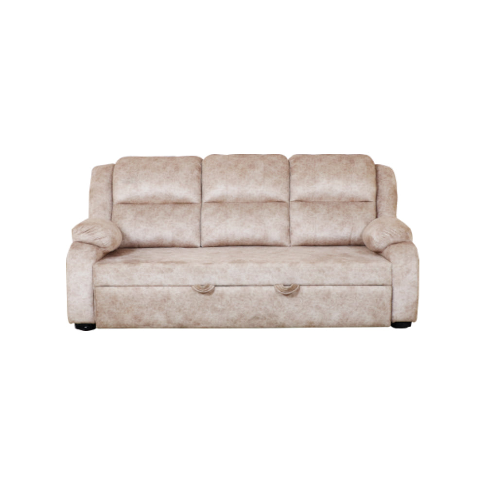 MAARK SOFA CUM BED MAGILCHI HALF WHITE COLOUR