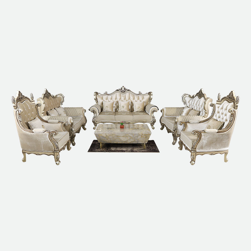 MAARK PALACE SOFA SET (3+2+2+1+1) APSARA BF