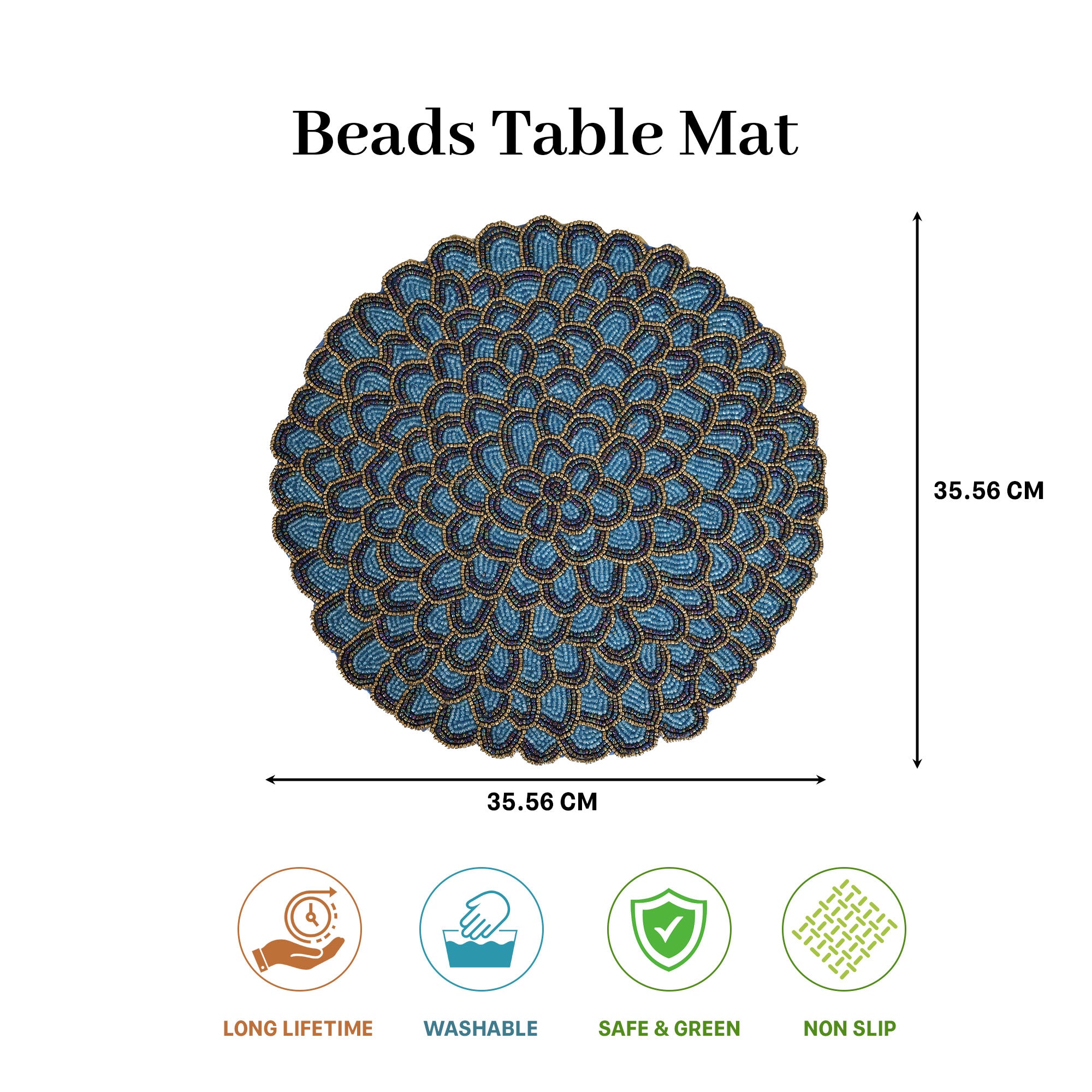 MAARK BEADED MAT @5% DC