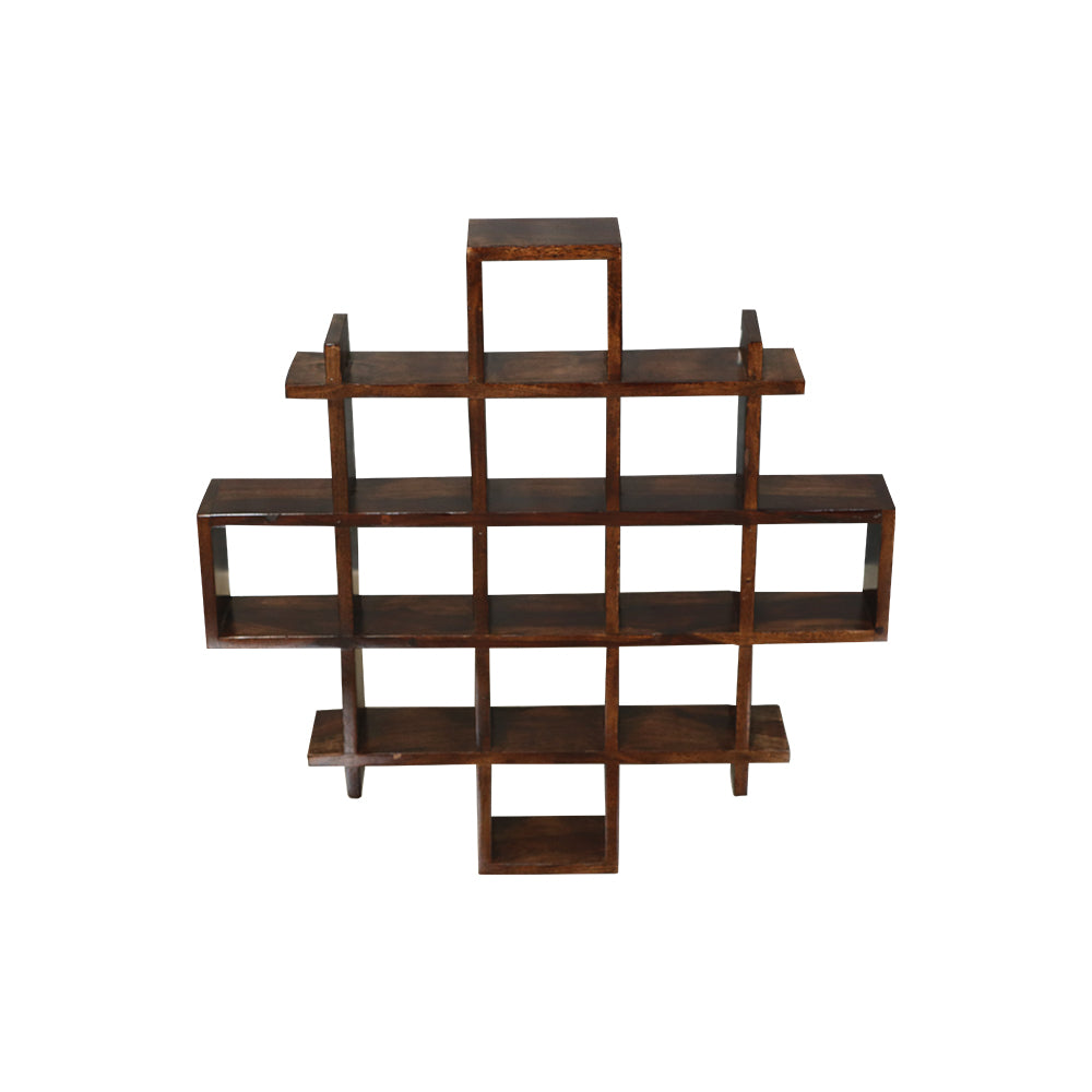 MAARK SHEESHAM WOOD WALL HANGER 5022 STONE FINISH SV