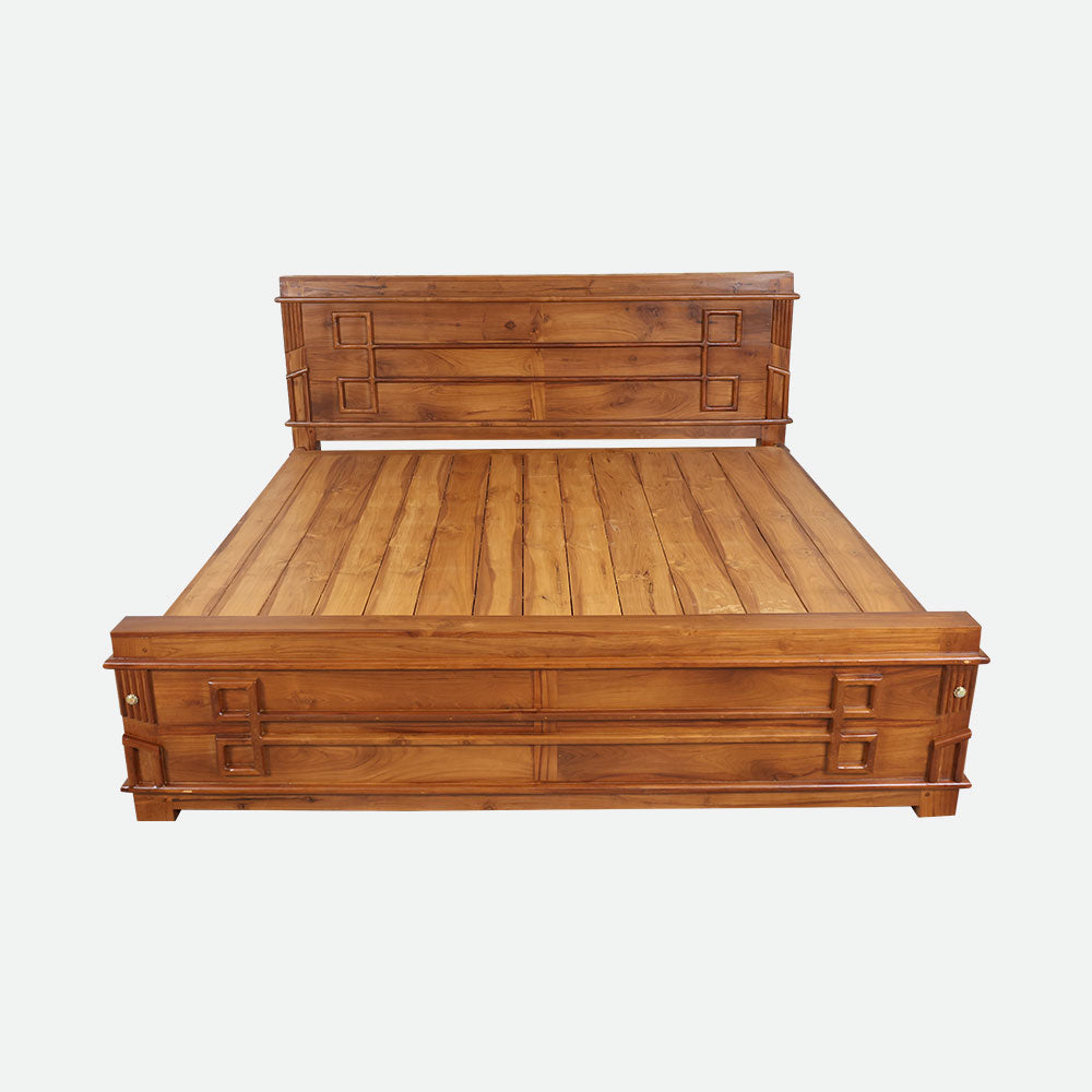 MAARK KING SIZE BED (6*6.25) CC-07 WCF