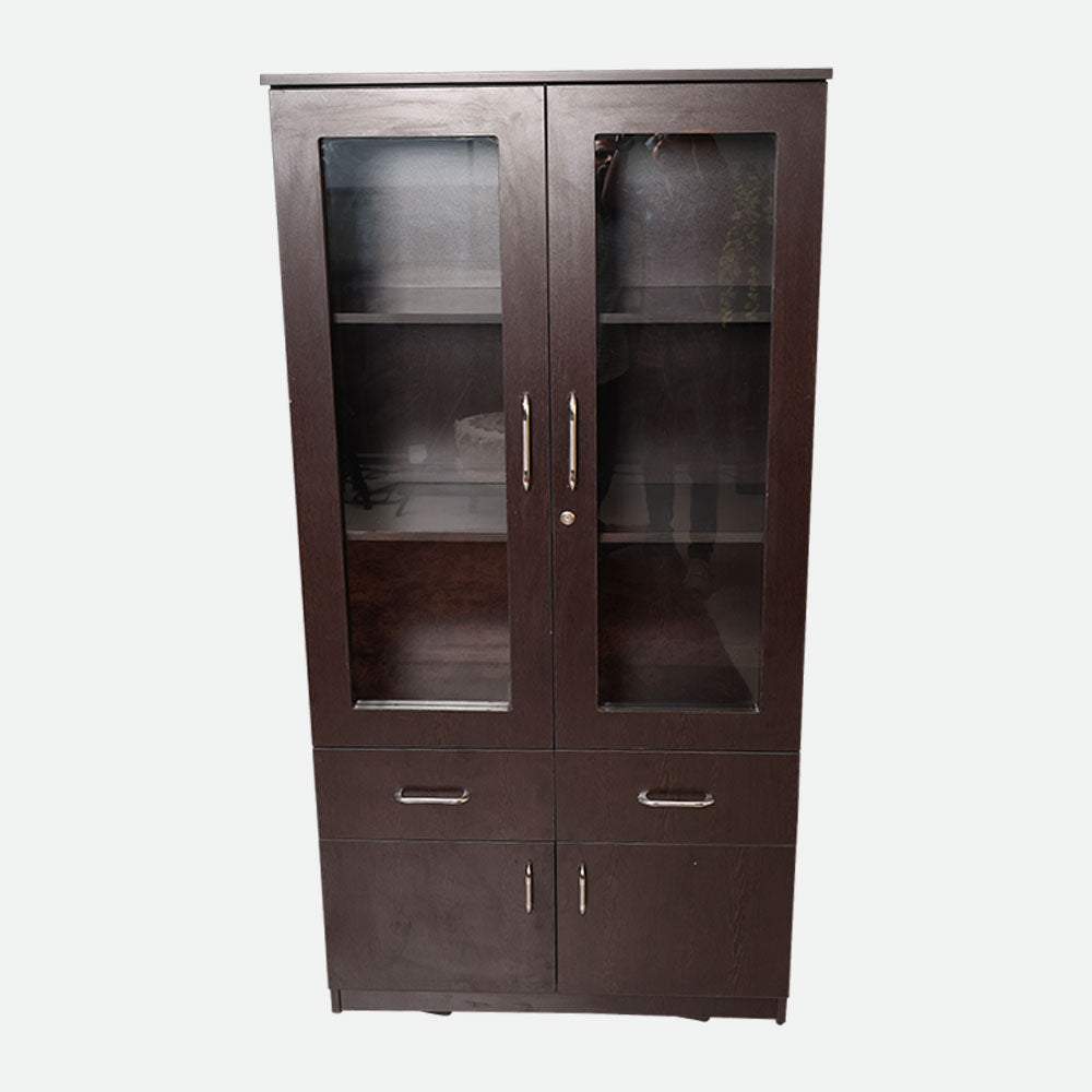 MAARK 2 DOOR BOOK SHELF