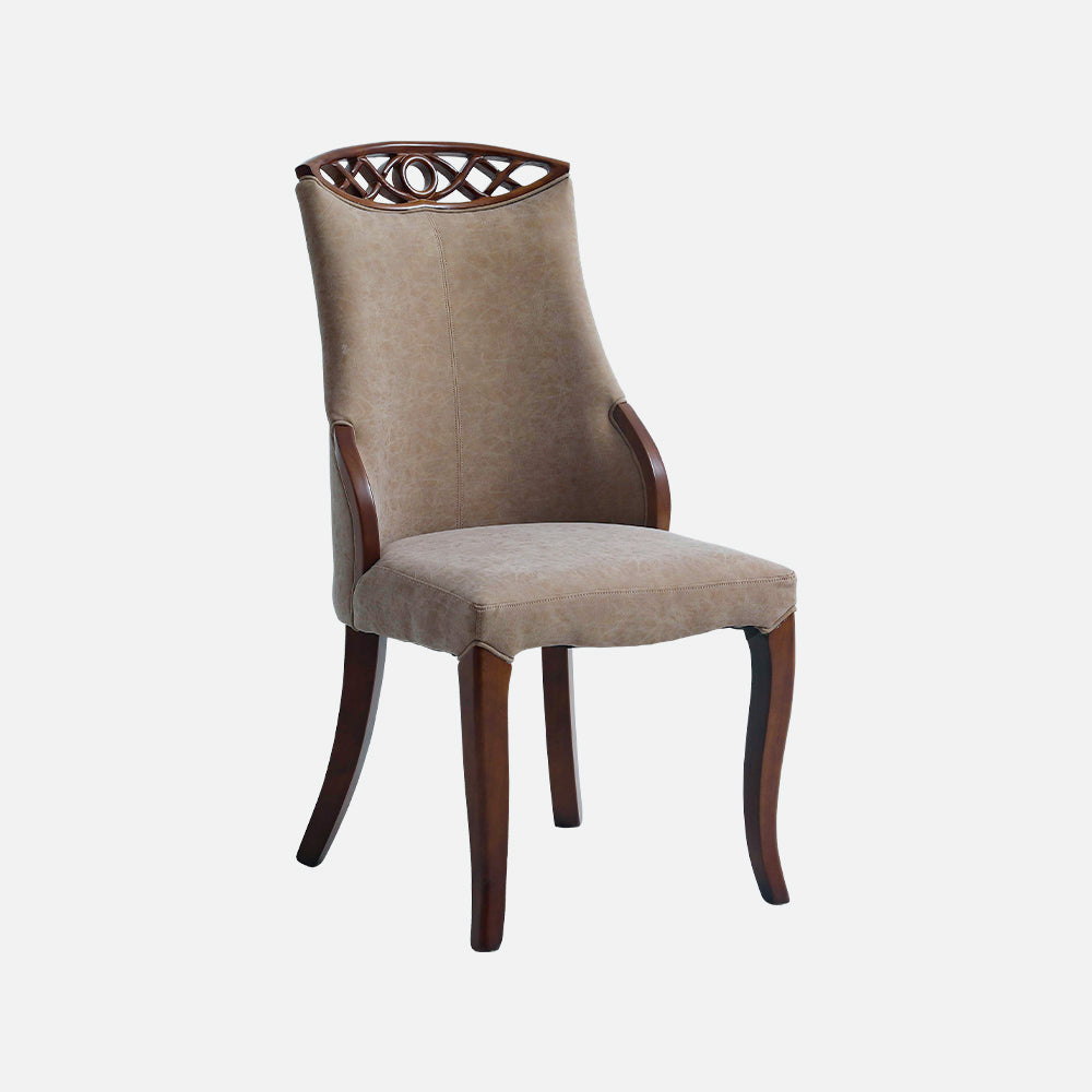 MAARK MARBLE TOP 4 SEATER DINING SET 613-3577-1-800 HT