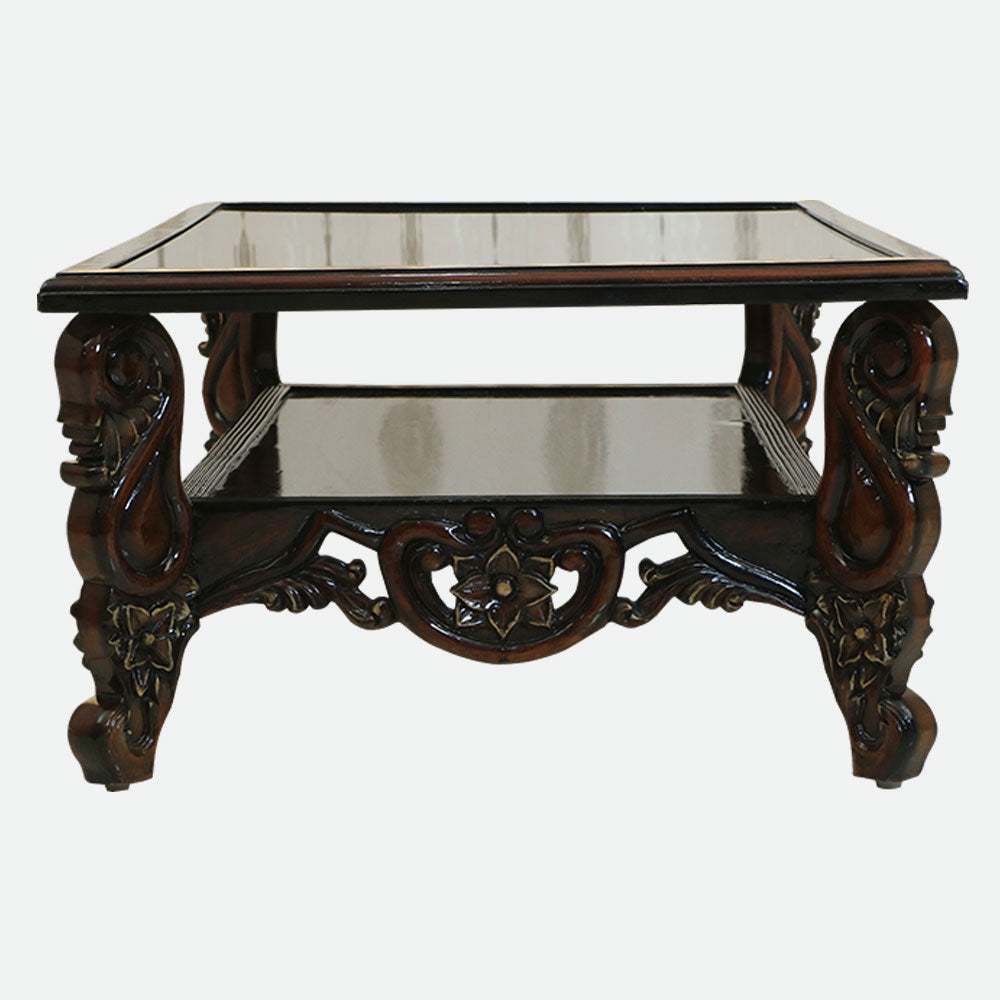 MAARK GLASS TOP COFFEE TABLE 008 TD