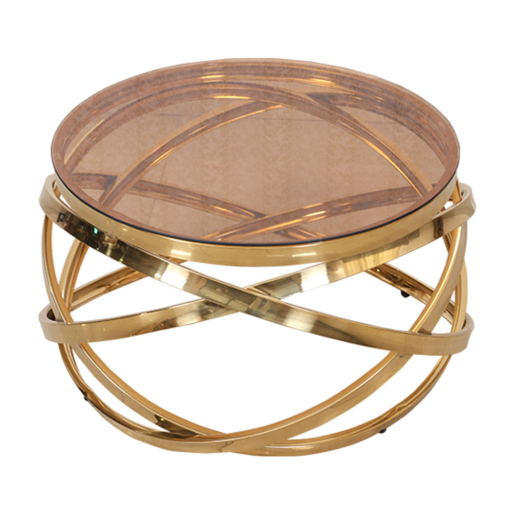MAARK MARBLE TOP COFFEE TABLE SET CJ-09