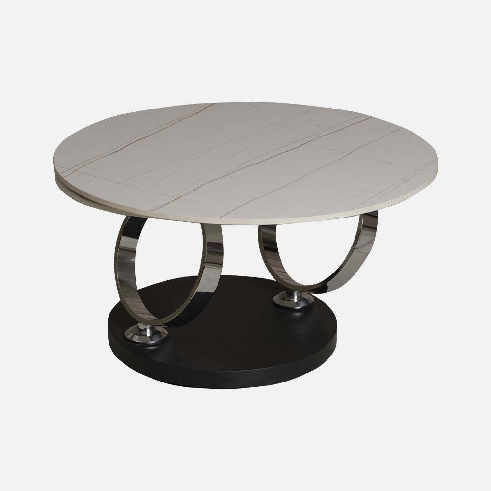 MAARK MARBLE TOP COFFEE TABLE CTM-A76 HT