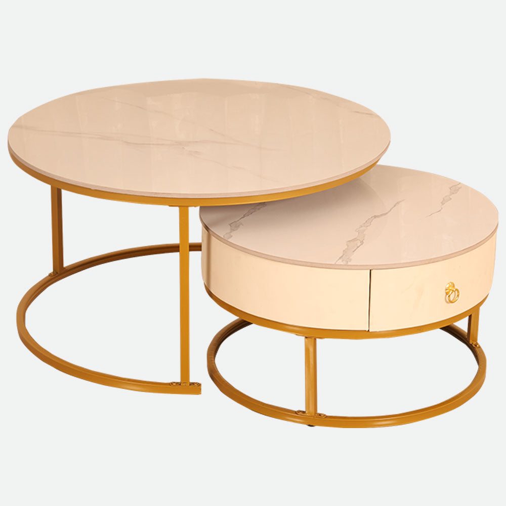 MAARK MARBLE TOP COFFEE TABLE Y203-1 HT