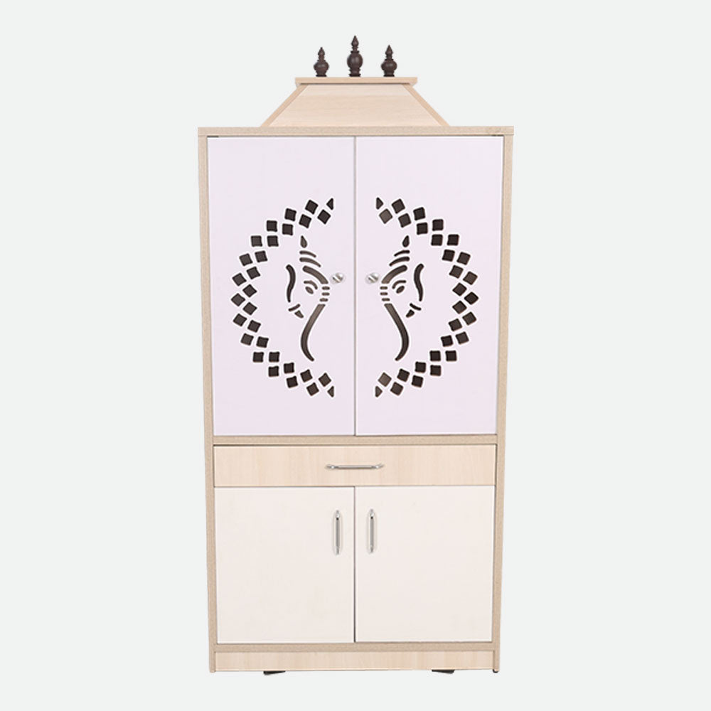 MAARK CNC DOOR POOJA RACK 5 * 2.5  WITH KALASAM