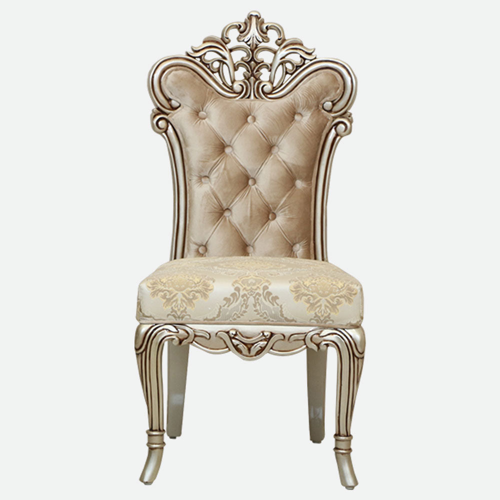 MAARK MARBLE TOP 6 SEATER DINING SET 6001 BF