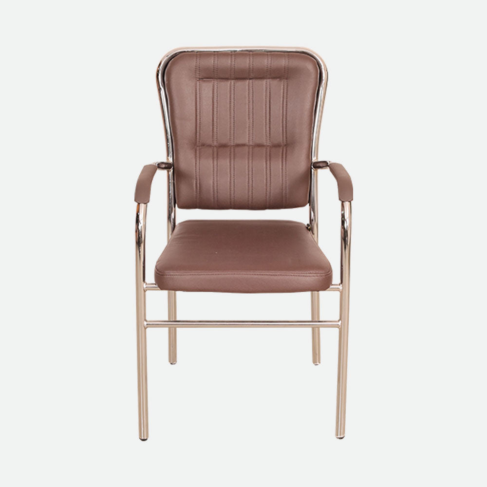 MAARK VISITOR CHAIR 518 COFFEE COLOUR HT