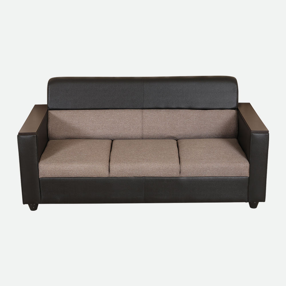 MAARK FABRIC THREE SEATER SOFA INDROYAL
