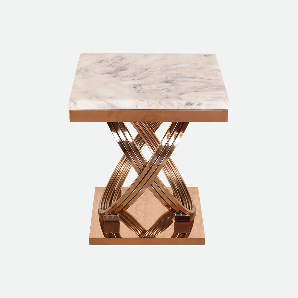 MAARK MARBLE TOP COFFEE TABLE T032-SML HT