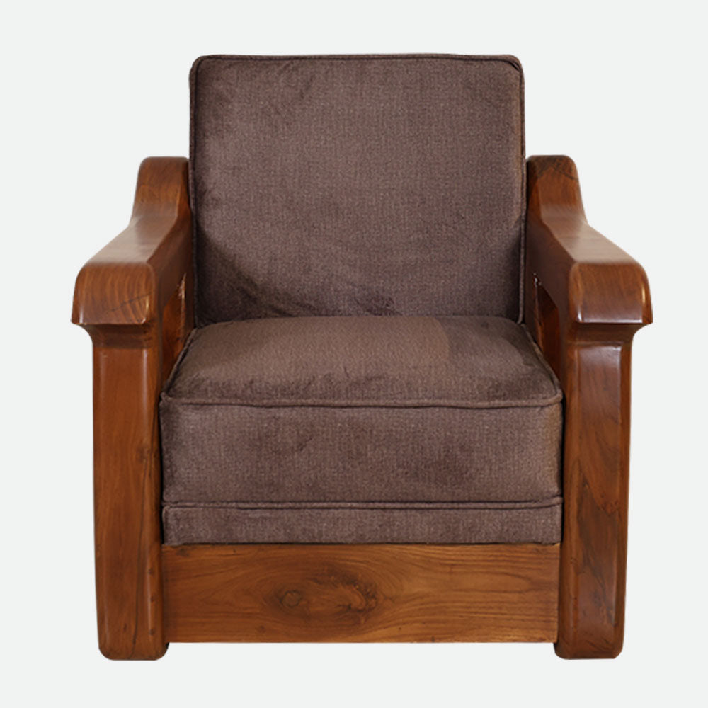 MAARK WOODEN SOFA SET (3+2+1) 002 GI